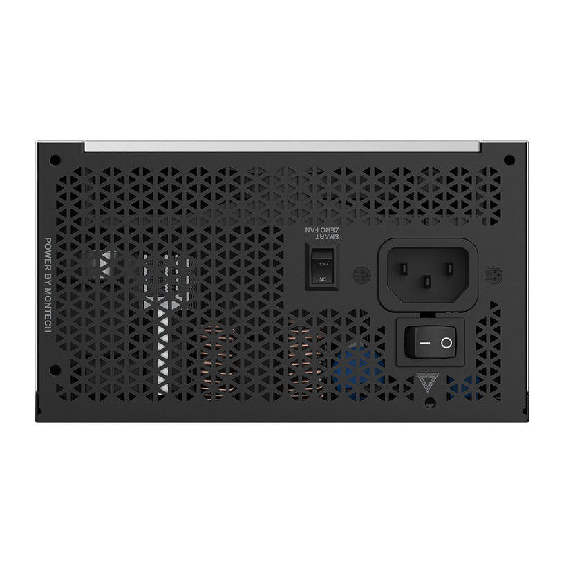 850W Montech CENTURY II 850 (silber, 1x 12-Pin High Power GPU, 4x PCIe, Kabelmanagement, 850 Watt)