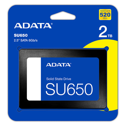 2,5" 2TB ADATA SATAIII SU650 3D NAND retail