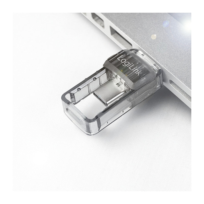 Logilink Bluetooth 5.0 Adapter, USB 3.2, USB-A und USB-C