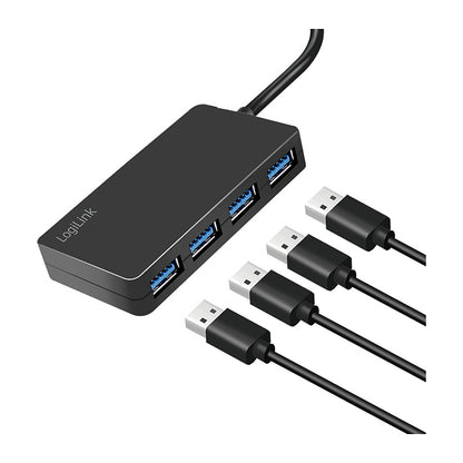 Logilink USB 3.2 HUB 4-port, Gen1 schwarz