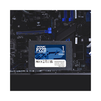 2,5" Patriot P220 1 TB (schwarz, SATA III 6 Gb/s, 2,5")