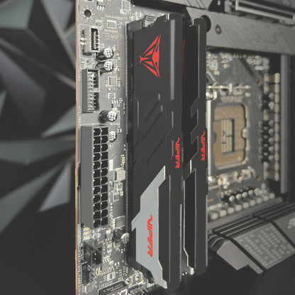 Patriot DIMM 64 GB 6400 (2x 32 GB) Dual-Kit (schwarz, PVV564G640C32K, Viper Venom, INTEL XMP)