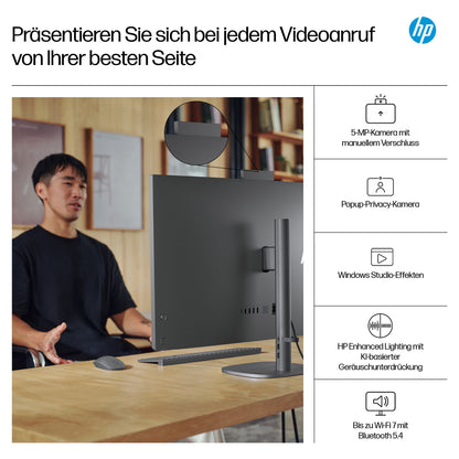 AIO HP OmniStudio X 32" UHD IPS All-in-One Core Ultra 7 256V 16GB/1TB SSD Win11 32-c1073ng