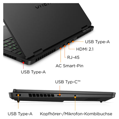 HP OMEN Gaming Laptop 16-am0495ng 16" WQXGA IPS i9-14900HX 32GB/1TB RTX 5070 Win11