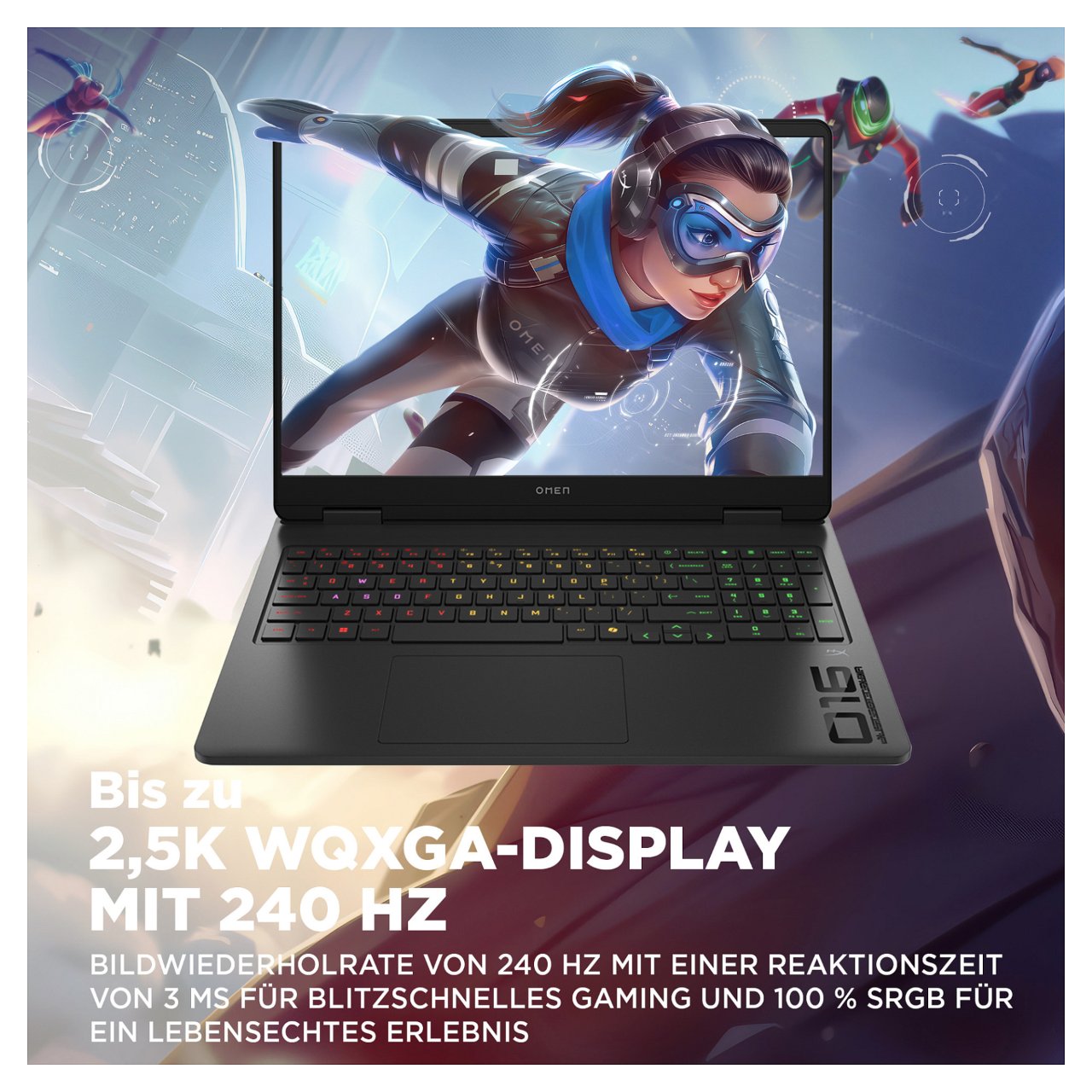 HP OMEN Gaming Laptop 16-am0495ng 16" WQXGA IPS i9-14900HX 32GB/1TB RTX 5070 Win11