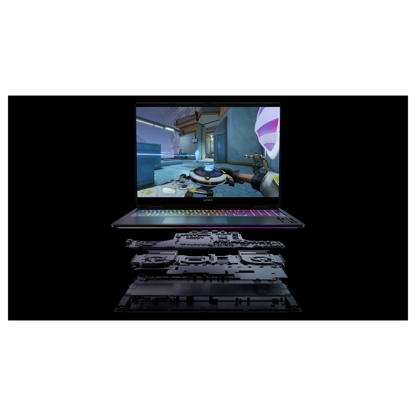 HP OMEN MAX Gaming Laptop 16-ak0097ng 16" 2.5K IPS AMD Ryzen™ AI 9 HX 375 32GB/1TB RTX 5080 W11Home