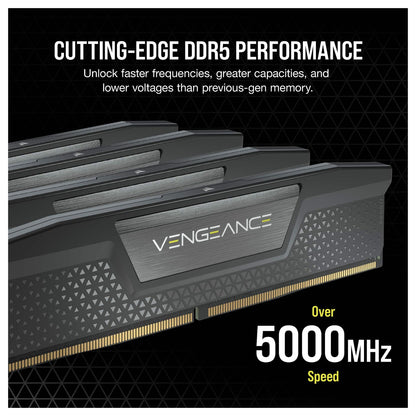 32GB PC 6000 CL38 CORSAIR KIT (2x16GB) VENGEANCE Black retail