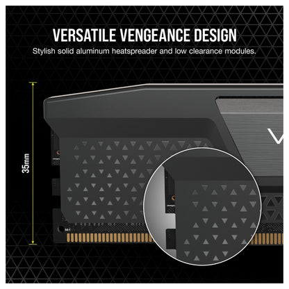 32GB PC 6000 CL38 CORSAIR KIT (2x16GB) VENGEANCE Black retail