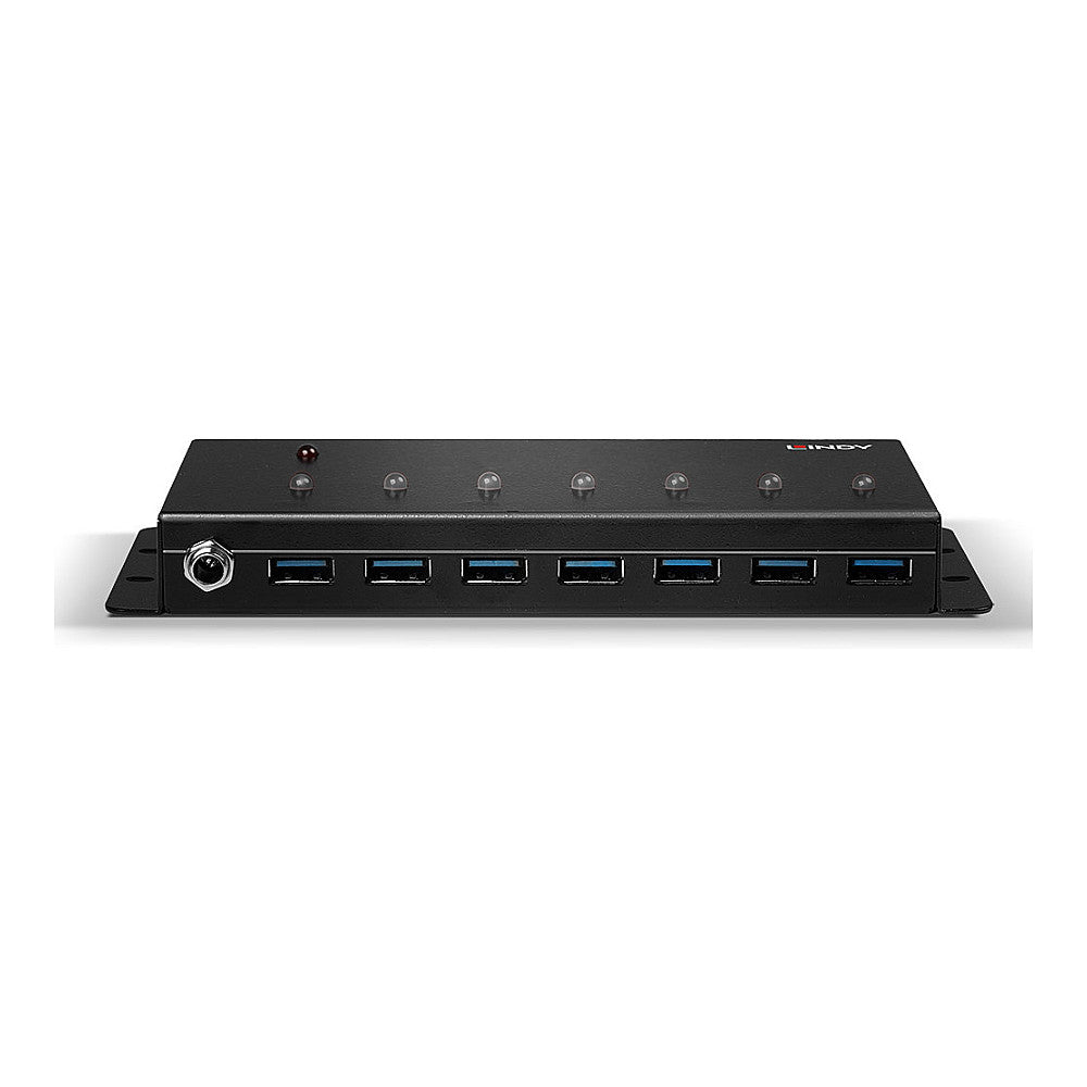 LINDY USB 3.1/3.0 Industrie Hub 7 Port