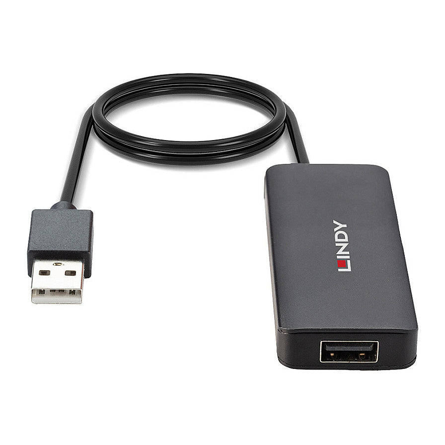 LINDY USB 2.0 Hub 4 Port ohne Netzteil