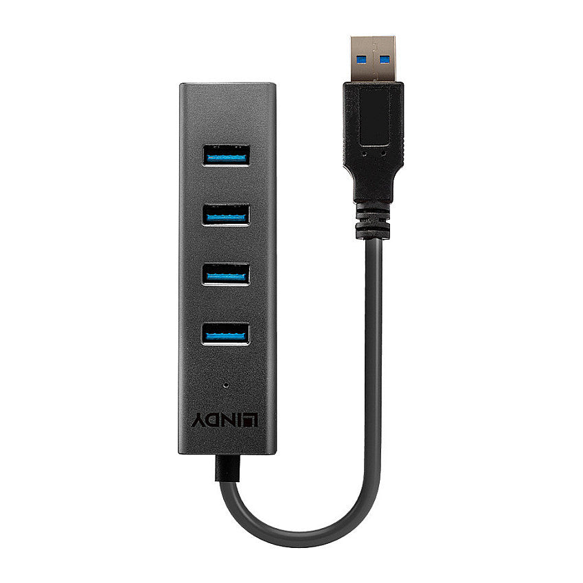 LINDY USB 3.0 Hub 4 Port ohne Netzteil