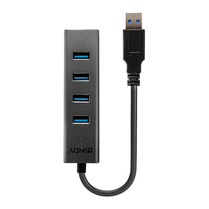 LINDY USB 3.0 Hub 4 Port ohne Netzteil