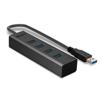 LINDY USB 3.0 Hub 4 Port ohne Netzteil