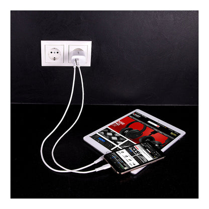 LINDY USB Typ A & C Charger 20W, weiß