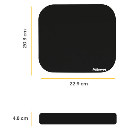 Fellowes Mauspad Premium 20,32x22,86cm schwarz