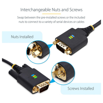 3FT/1M USB TO SERIAL CABLE