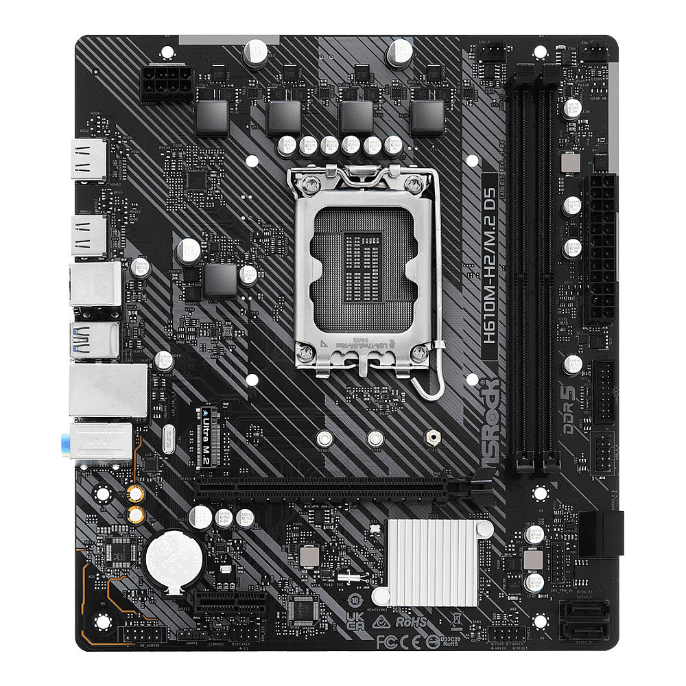 ASRock H610M-H2/M.2 D5 1700 mATX HDMI DDR5 retail
