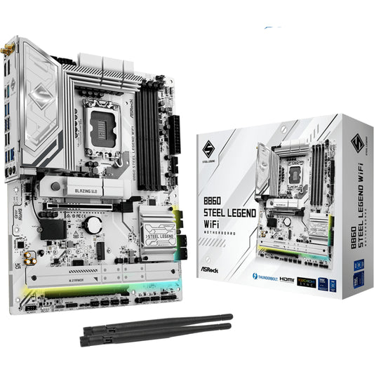 ASRock B860 Steel Legend WiFi 1851 ATX HDMI/DP DDR5