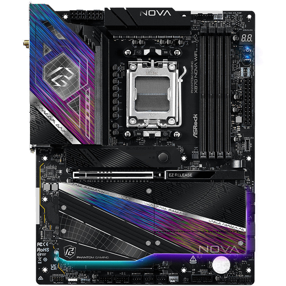 ASRock X870 Nova WiFi AM5 ATX HDMI/USB-C DDR5