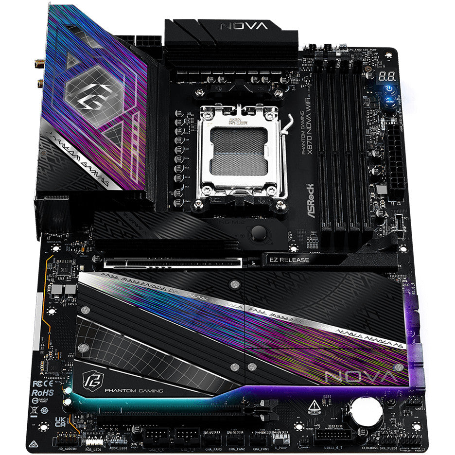 ASRock X870 Nova WiFi AM5 ATX HDMI/USB-C DDR5