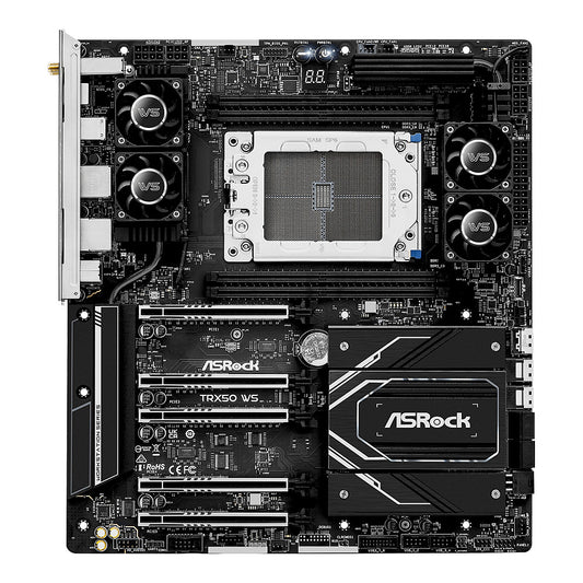 Asrock Mainboard TRX50 WS E-ATX Sockel sTR5 Retail