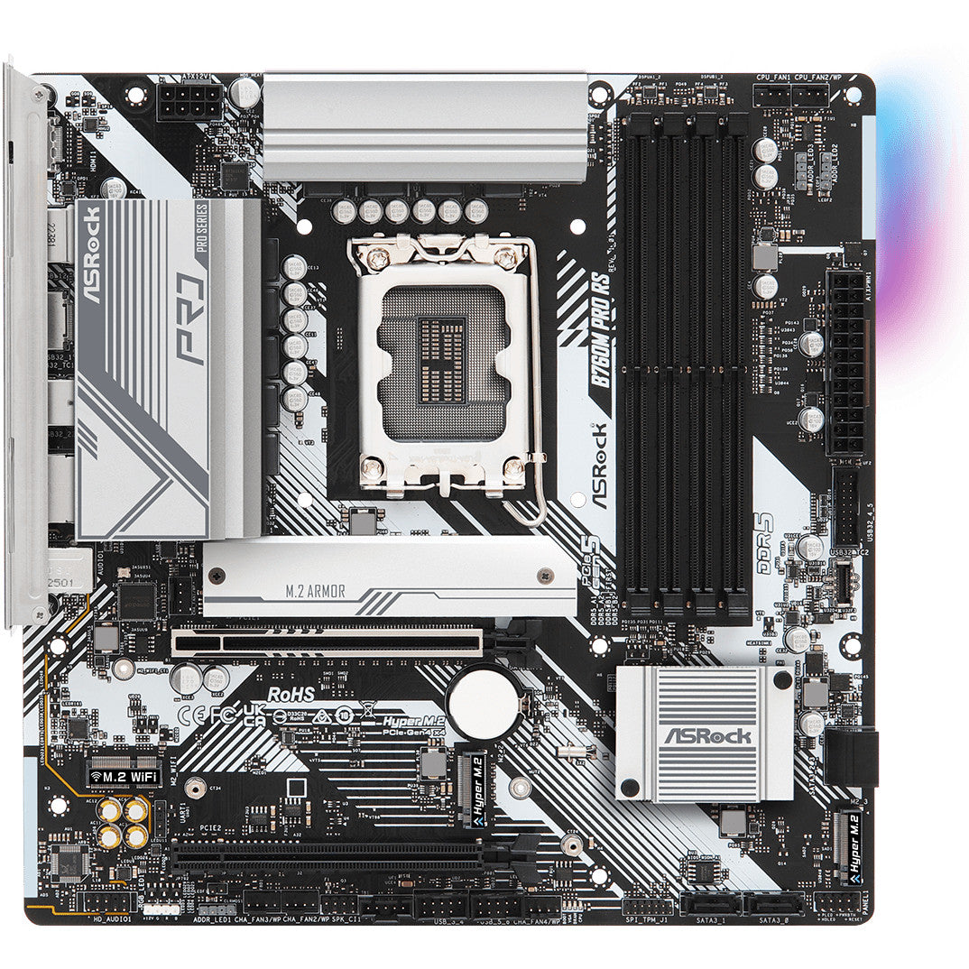 ASRock B760M Pro RS 1700 mATX HDMI/DP DDR5 retail