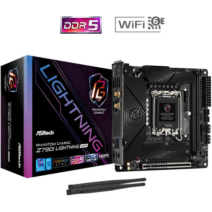 ASRock Z790I Lightning WiFi 1700 mATX HDMI/DP DDR5 retail