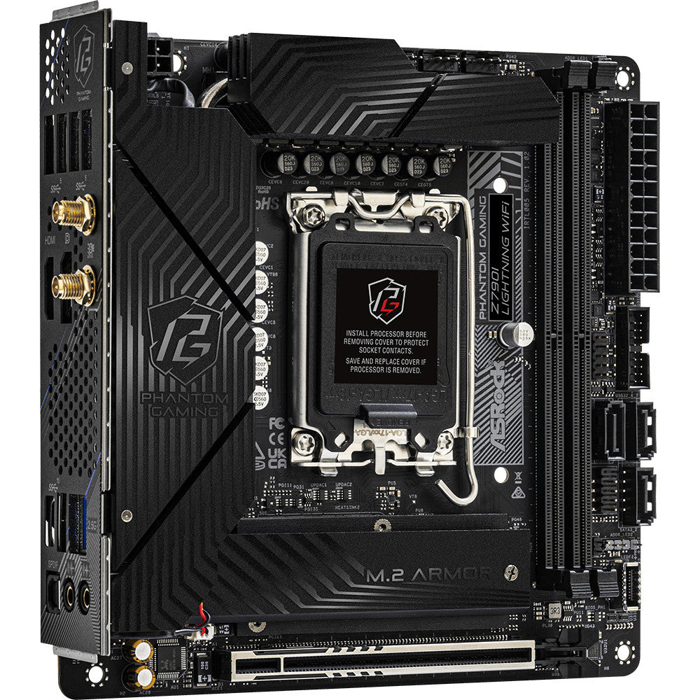 ASRock Z790I Lightning WiFi 1700 mATX HDMI/DP DDR5 retail