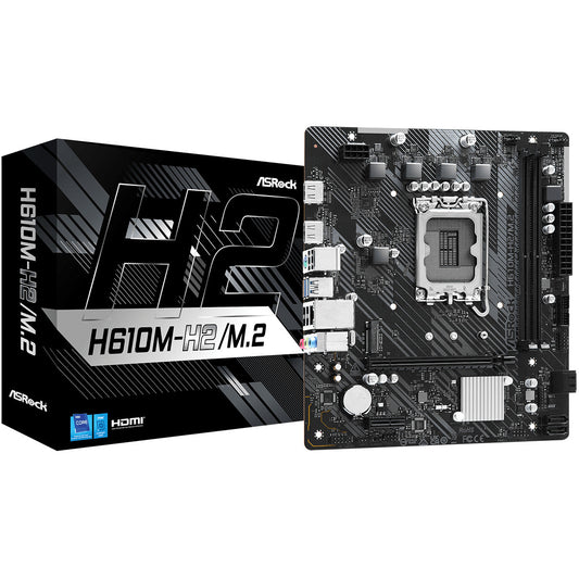 ASROCK H610M-H2/M.2 DDR4 S1700 mATX Intel H610 2xHDMI retail