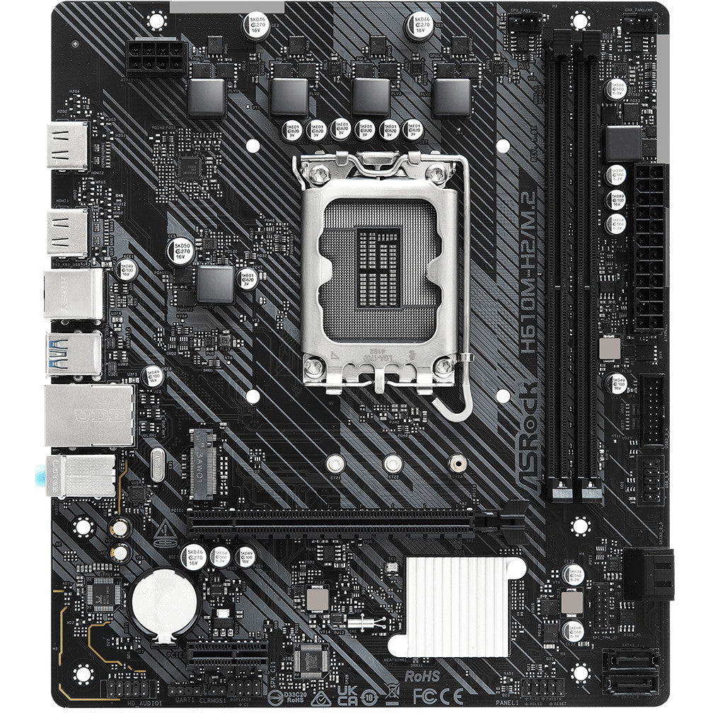ASROCK H610M-H2/M.2 DDR4 S1700 mATX Intel H610 2xHDMI retail