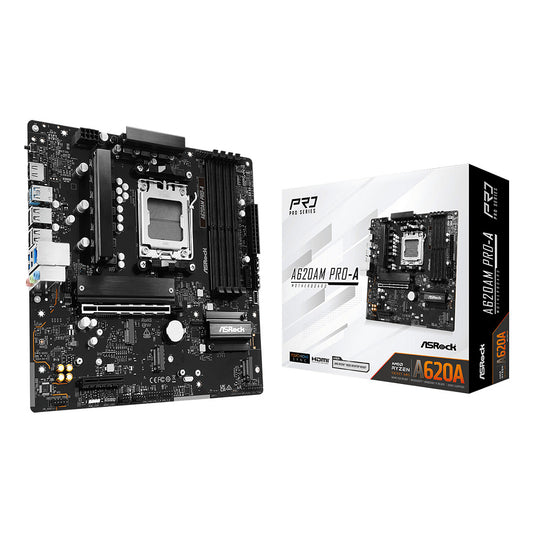 ASRock A620AM Pro-A AM5 mATX HDMI/DP DDR5 retail