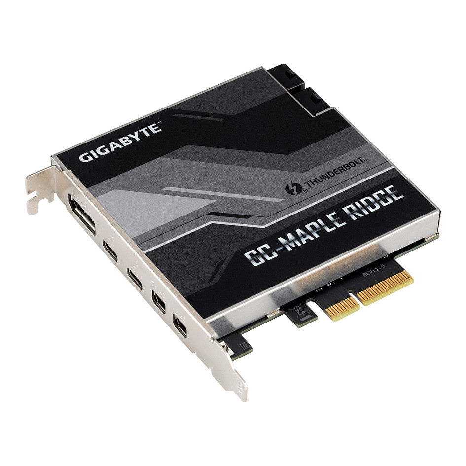 GIGABYTE Intel Thunderbolt 4 Certified add-in card 1xDP 2xMini DP 2xThunderbolt