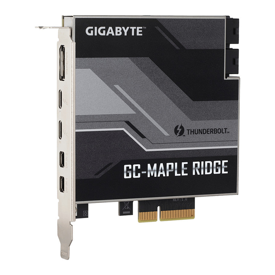 GIGABYTE Intel Thunderbolt 4 Certified add-in card 1xDP 2xMini DP 2xThunderbolt