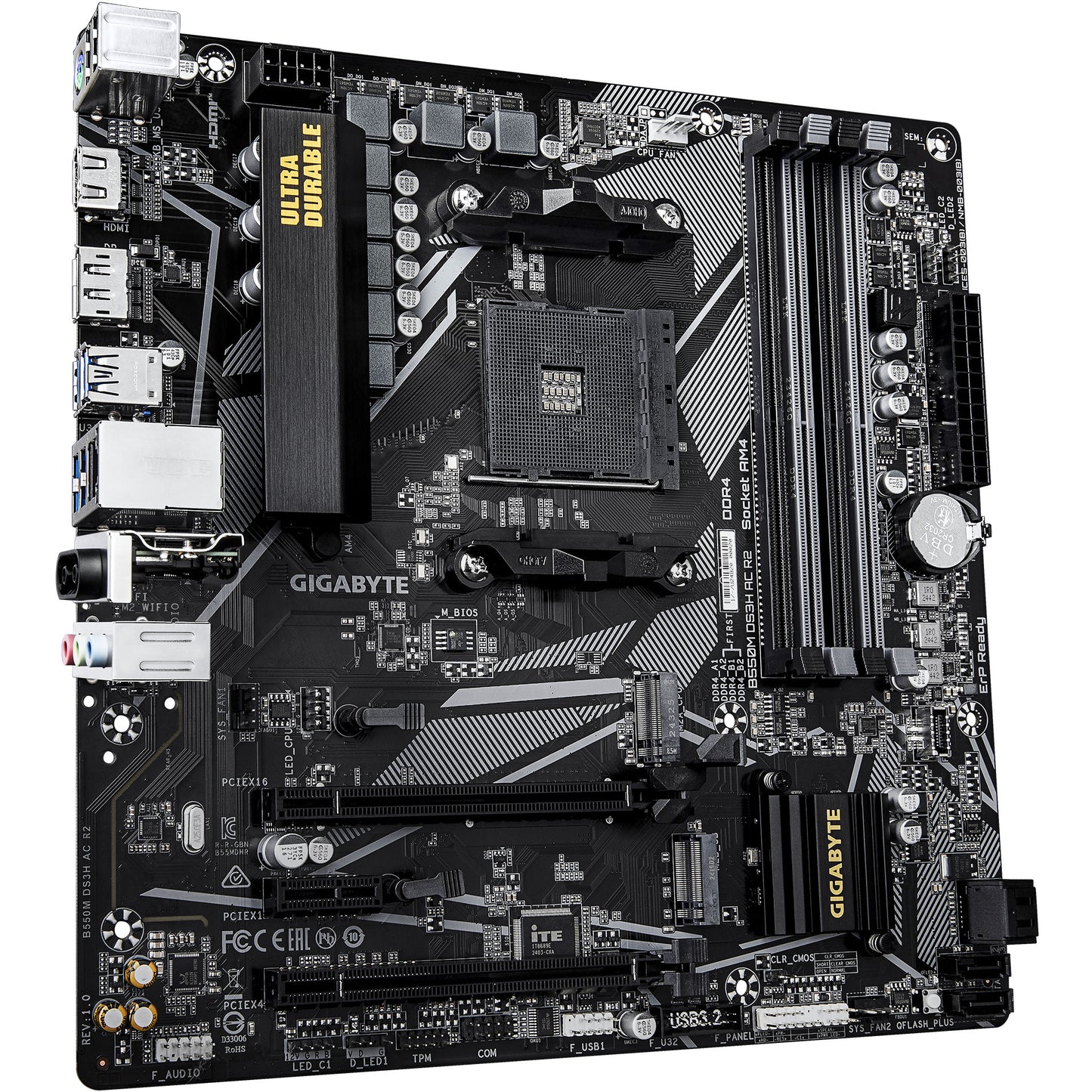 Gigabyte GA-B550M-DS3H R2 (AM4) (D)