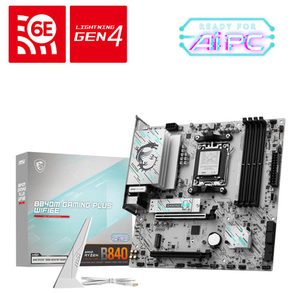 MSI B840M GAMING PLUS WIFI6E (AM5)