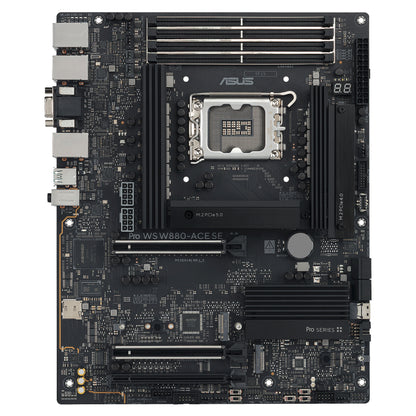 ASUS Pro WS W880-ACE SE - Motherboard - ATX - LGA1700-Sockel - W880 Chipsatz - USB4. USB 3.2 Gen 2x2. USB 3.2 Gen 2. USB 3.2 Gen 1