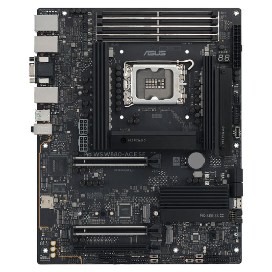 ASUS Pro WS W880-ACE SE - Motherboard - ATX - LGA1700-Sockel - W880 Chipsatz - USB4. USB 3.2 Gen 2x2. USB 3.2 Gen 2. USB 3.2 Gen 1