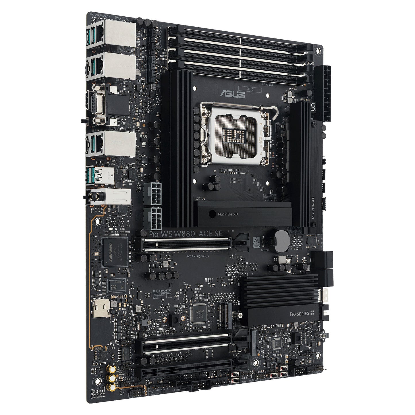 ASUS Pro WS W880-ACE SE - Motherboard - ATX - LGA1700-Sockel - W880 Chipsatz - USB4. USB 3.2 Gen 2x2. USB 3.2 Gen 2. USB 3.2 Gen 1