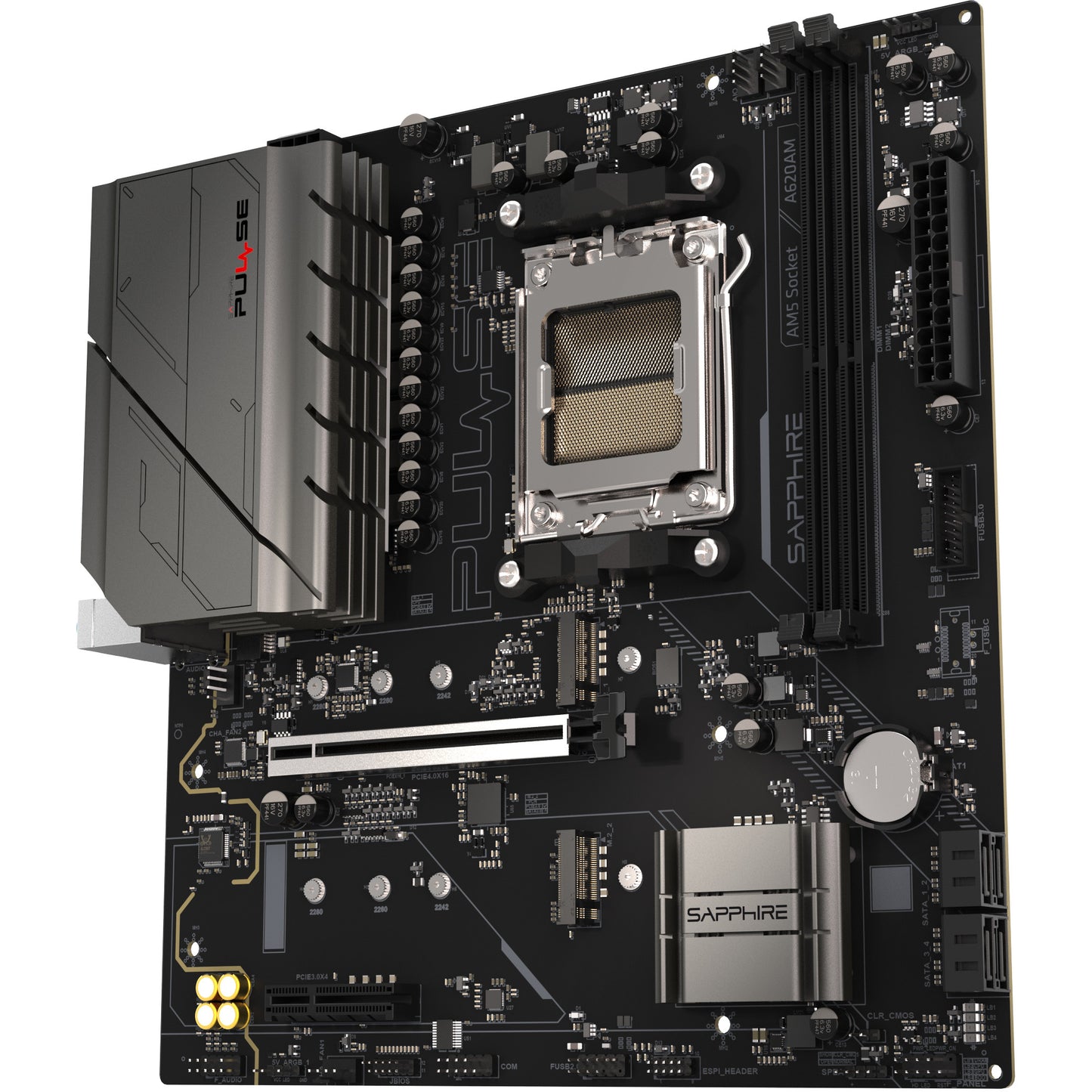 SAPPHIRE PULSE A620AM 1xHDMI 1.4 1xDP 1.2