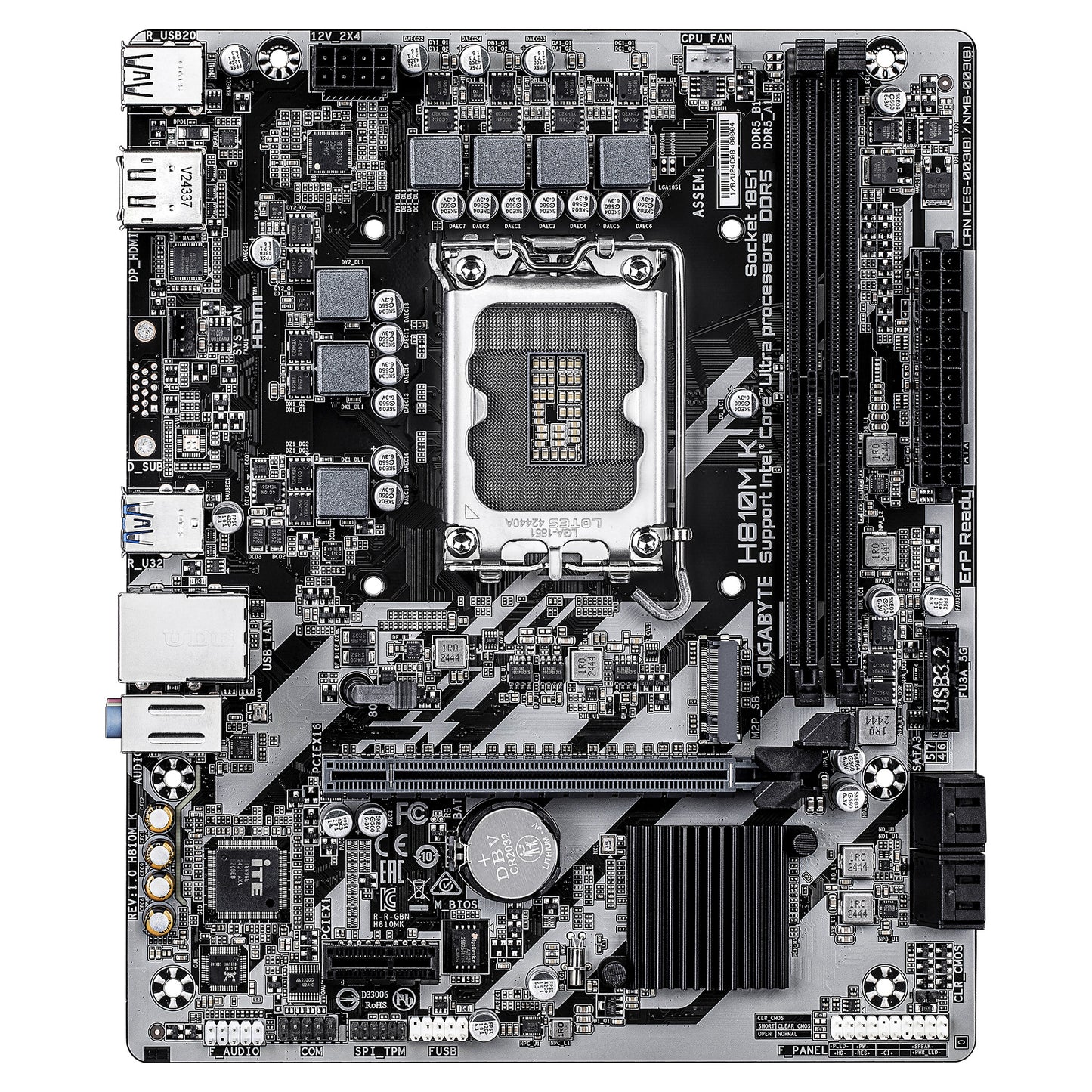 Gigabyte GA-H810M K (1851) (D)