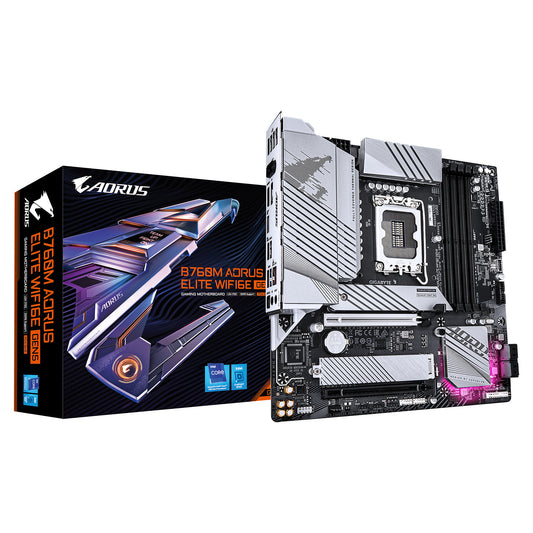 Gigabyte B760M Aorus Elite WiFi6E Gen5 (B760,S1700,mATX,DDR5