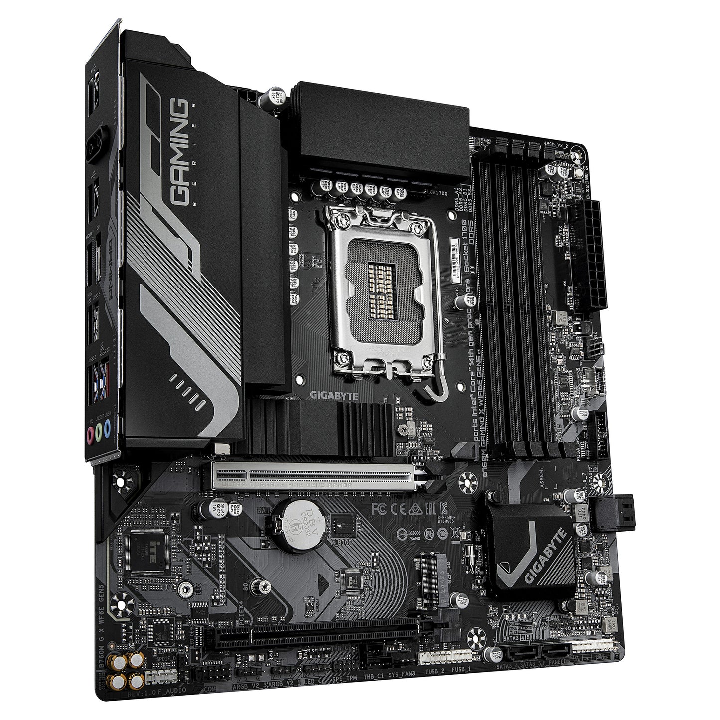 Gigabyte B760M Gaming X WiFi6E Gen5 (B760,S1700,mATX,DDR5