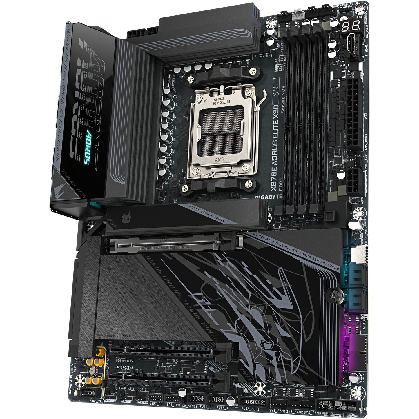 Gigabyte X870E AORUS ELITE X (X870,AM5,ATX,DDR5)