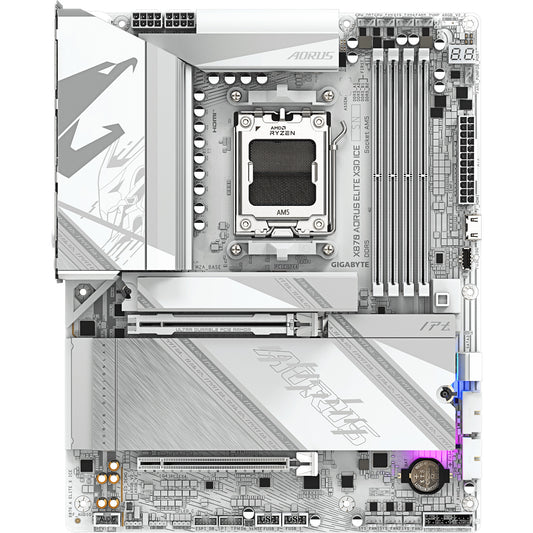 N Gigabyte X870 AORUS ELITE X3D ICE