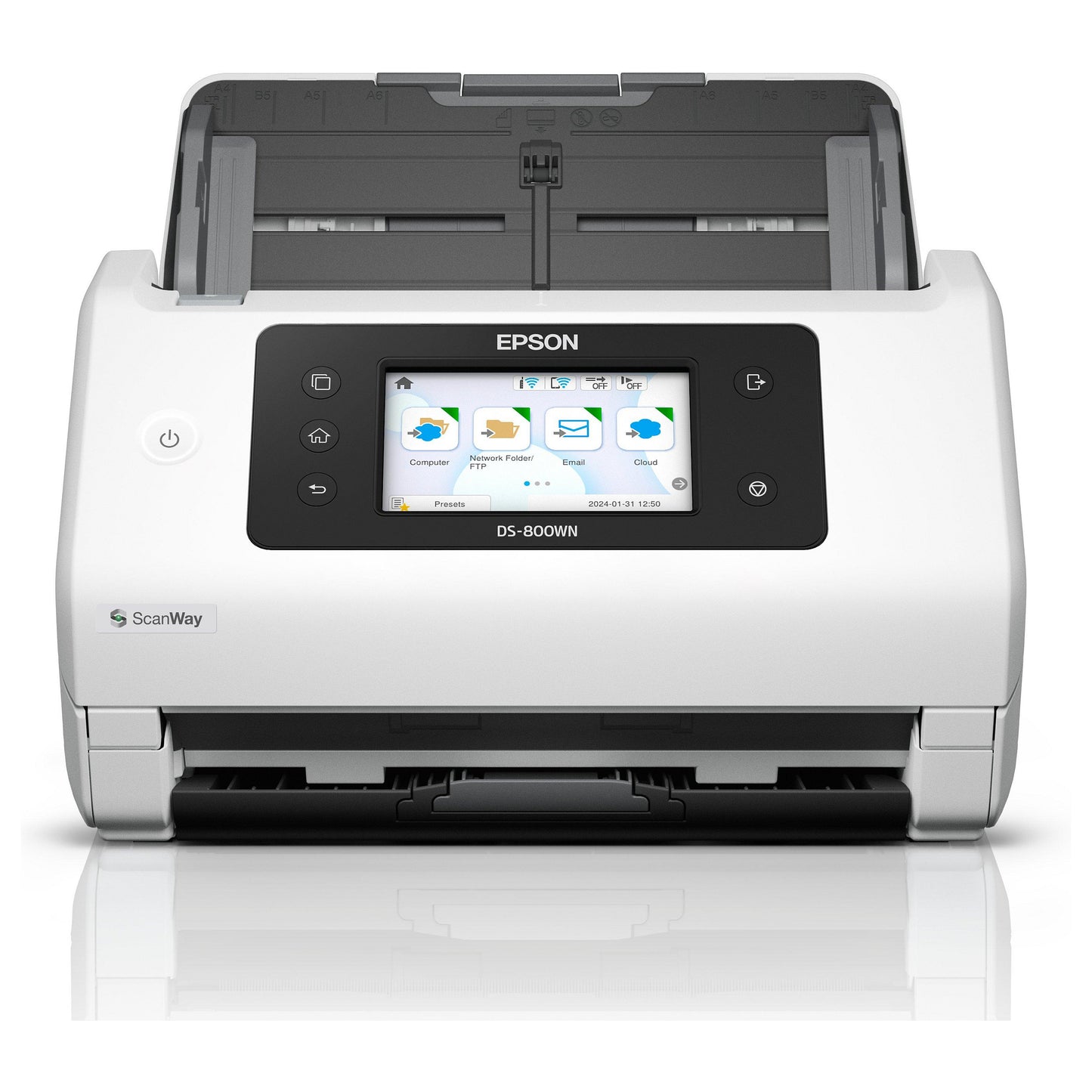 EPSON Scanner A4 network and Wifi autonome compatible with Open Platform 50ppm/100ipm feeder 100 sheets