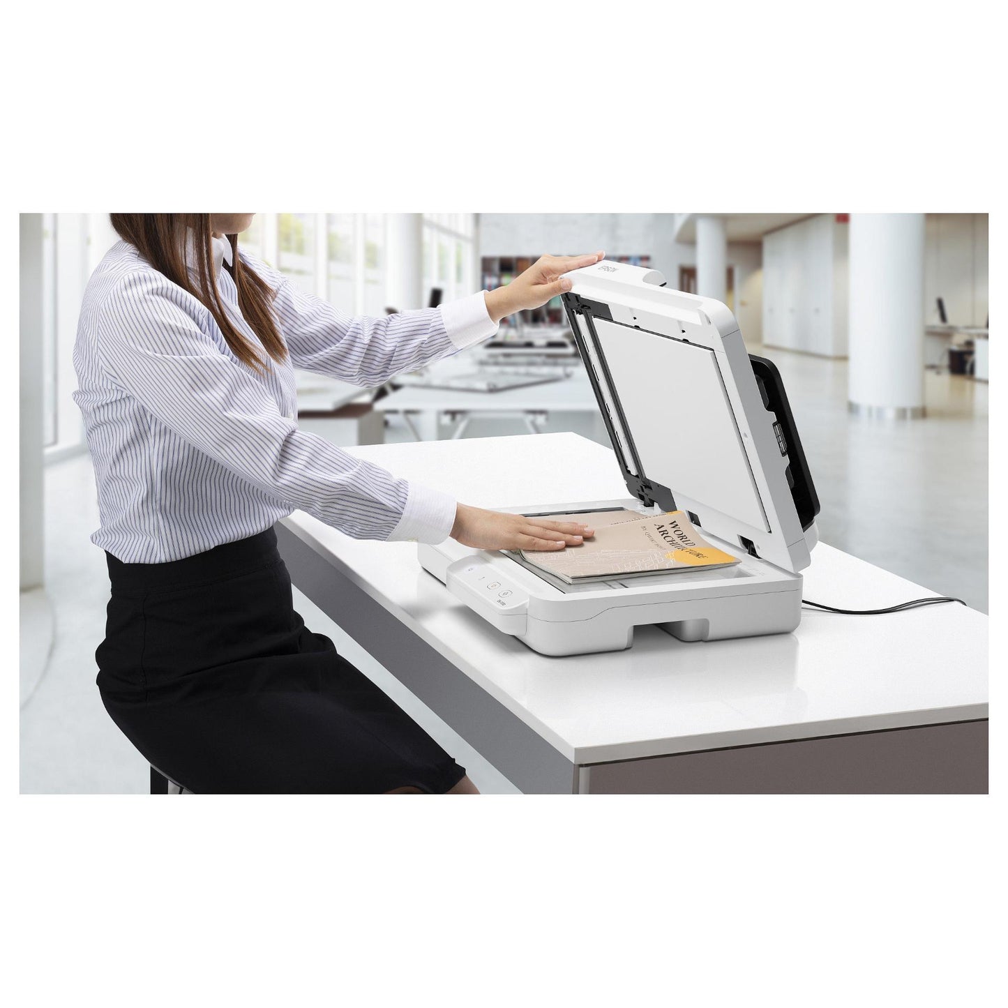 EPSON WorkForce DS-1730 DIN A4-Dokumentenscanner, ADF 60S.