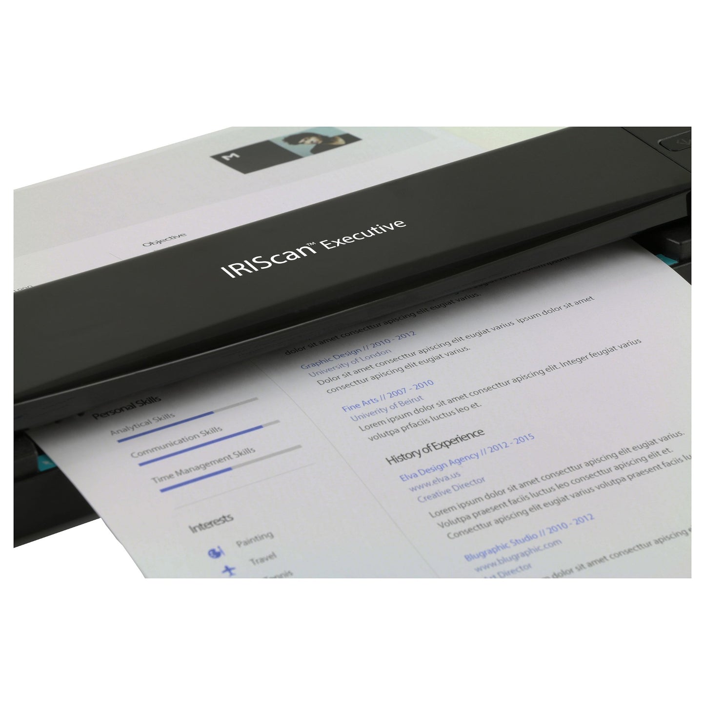 IRIS Scan Executive 4 Duplex Scanner Win,600dpi