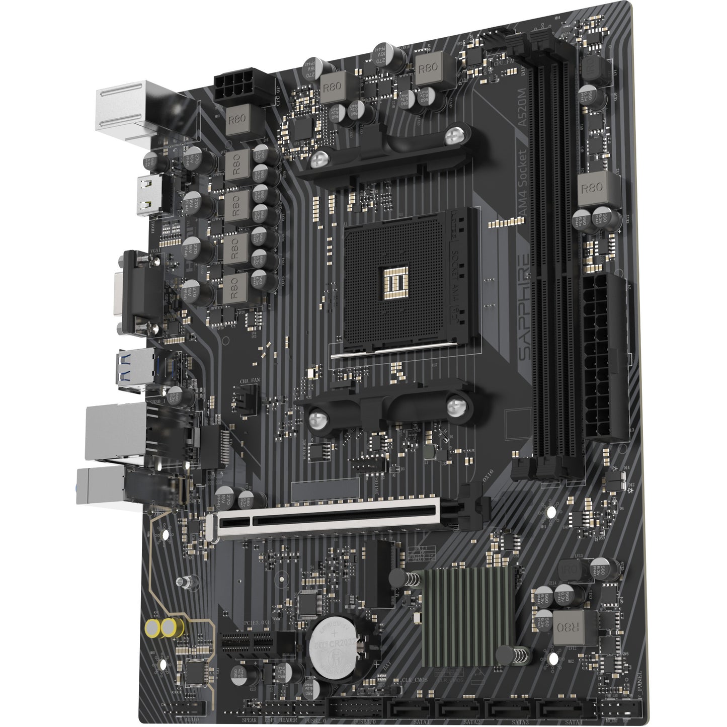 AM4 SAPPHIRE A520M-E 1xHDMI 1.4