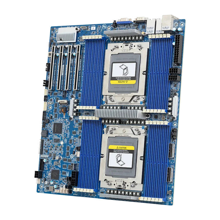Mainboard MZ73-LM2 (Rev. 3.x) AMD EPYC E-ATX Dual Sockel SP5 retail