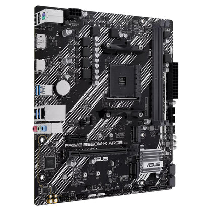 ASUS PRIME B550M-K ARGB (AMD,AM4,DDR4,mATX)
